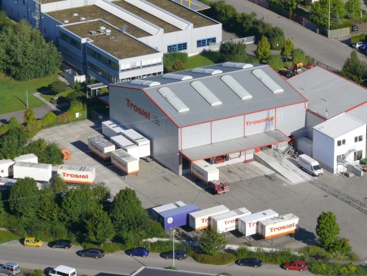 Firmengebäude Trostel Umzugslogistik in Backnang